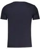 Herren Baumwolle T-Shirt Blau: Super Slim Fit mit Produktbild-Vorschau 2