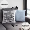 Trendation - Stiefpapa Deko-Kissen mit Füllung 40x40 Spruch Produktbild-Vorschau 2
