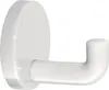 Einzelhaken 477.90.045 einfach A.65mm PA reinweiß 99 D.60mm Produktbild-Vorschau 6