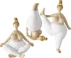 LS-LebenStil 3 Yoga Frauen Deko-Figur Set Molly 21cm Produktbild-Vorschau 2