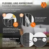 ECD Germany PVC rohož 140x600 cm, antracitová, odolná proti Náhled obrázku produktu 4