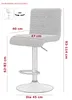 2er Set Barhocker Bistrohocker Erika - Bezug Webstoff Produktbild-Vorschau 7