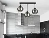 LUXOLAR Pendelleuchte 3 flammig Schwarz, Led Deckenleuchte Produktbild-Vorschau 3