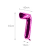 Folienballons Pink 100cm Zahl 7 Zahlenballon zum 7-ten Produktbild-Vorschau 2