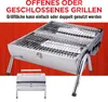 BBQ Collection Klappbarer Tischgrill Holzkohlegrill - Produktbild-Vorschau 5