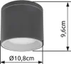 GLOBO 32063A ALCALA Außenleuchte Aluminium anthrazit matt, Produktbild-Vorschau 4