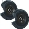2x Sackkarrenrad Vollgummi 260x85 mm 3.00-4 60mm Nabenlänge Produktbild-Vorschau 1