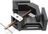 Morsa angolare Wiltec a 90° con larghezza ganasce di 100 mm Anteprima dell’immagine prodotto 1