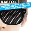 Mriežkové okuliare RASTOX perforované okuliare na tréning Náhľad obrázku produktu 4