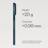 Pitaka KI1706BPM, Cover, Apple, iPhone 17 Pro Max, 17,5 cm Produktbild-Vorschau 3
