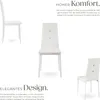 tectake® Set Esszimmerstuhl Julien gepolstert mit Produktbild-Vorschau 3