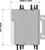 DEYE Mikro-Wechselrichter 1600 W SUN-M160G4-EU-Q0 inkl. 5m Produktbild-Vorschau 5
