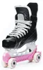 Rollergard, protezione per piste con ruote rosa Anteprima dell’immagine prodotto 1