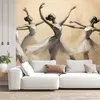 Murale XXL ballerine in stile vintage carta da parati Anteprima dell’immagine prodotto 2