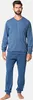 Ladeheid Herren Schlafanzug Zweiteiler Langarm Pyjama lang Produktbild-Vorschau 1