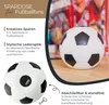 Spardose im Fußball-Look von HMF mit 15 cm Durchmesser in Weiß Produktbild-Vorschau