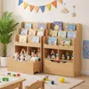 COSTWAY Kinderregal mit 5 Ebenen, Holz Bücherregal mit Produktbild-Vorschau 8