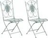 CLP 2er Set Gartenstühle Sibell antik-grün Produktbild-Vorschau 1