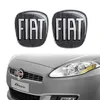 Fiat 3D nálepka náhradný diel logo čierna pre Bravo 2 kusy, Náhľad obrázku produktu 2