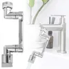 1080° Drehbarer Wasserhahn-Aufsatz aus Metall: Für Bad & Produktbild-Vorschau 1