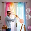 Pozlátkový závěs barevný - 200 x 100 cm - třpytivý závěs na Náhled obrázku produktu 5