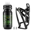 ROCKBROS Fahrrad Flaschenhalter PC Schwarz mit Trinkflasche Produktbild-Vorschau 1