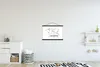 MuchoWow® Textilposter Weltkarte - Zitat - Reisen 60x40 cm Produktbild-Vorschau 2