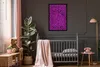 MuchoWow® Gerahmtes Poster Leopard - Pelz - Rosa 60x90 cm - Produktbild-Vorschau 3