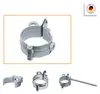 INEFA Rohrschelle mit Gewinde DN100 / 100mm, Grau Produktbild-Vorschau 3
