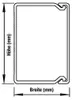OBO Wand- und Deckenkanal mit Oberteil, 60 x 110 mm, Länge Produktbild-Vorschau 4