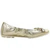 Tamaris Ballerina's  Ballerina's - goudkleur - Maat 38 Produktbild-Vorschau 2
