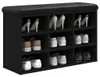 vidaXL Schoenenkast, zwart, 82x32x50 cm, houtvezel Productafbeelding-voorbeeld 7