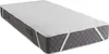 A mattress protector on a mattress. Produktbild-Vorschau