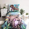 Jurassic World, zachte katoenen beddengoed, 140x200 cm en Productafbeelding-voorbeeld 2