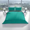 Renforce Bettwäsche Set 240x220 cm in Petrol Anthrazit Produktbild-Vorschau 2