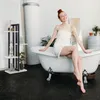 Relaxdays Kovový květinový regál, 4-patrový interiérový Náhled obrázku produktu 3