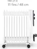 TROTEC Ölradiator TRH 21 E (Heizgerät, Rippenradiator, Produktbild-Vorschau 4