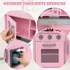Cucina da gioco per bambini COSTWAY con 18 accessori, Anteprima dell’immagine prodotto 7