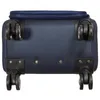 Nylon Handgepäck Reisekoffer Maribor blau Trolley 4 Rollen Produktbild-Vorschau 4