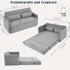 LVHOM Schlafsofa Ausziehbar 2-Sitzer Cord, Bettsofa mit Produktbild-Vorschau 6