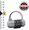 Master Lock 64 mm Kombinationsvorhängeschloss Schließfach Produktbild-Vorschau 3