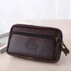 Herren Kunstleder Doppelschicht Handy Gürteltasche Outdoor Produktbild-Vorschau 3
