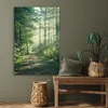 MuchoWow Wanddekoration Metall Metallbild Wandkunst 60x90 Produktbild-Vorschau 6