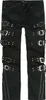 Gothicana by EMP Herren schwarze Hose mit Nieten und Produktbild-Vorschau 1