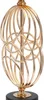 o Ferretti Circly lampa stołowa E27 Ø 20x58,5 cm złoty Podgląd zdjęcia produktu 3
