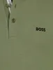 Boss Green Paddy Poloshirt Regular-Fit grün 3 Knöpfe Produktbild-Vorschau 3