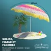 KINGSLEEVE® Parasol inclinable Hawaii 192 cm multicolore Voir les images du produit 5