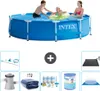 Intex Rundrahmen-Schwimmbecken – 305 x 76 cm – Blau – Produktbild-Vorschau 1