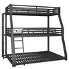 Flieks Etagenbett 90x200cm/120x200cm/140x200cm für 3 Produktbild-Vorschau 10