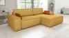 Ecksofa TOR mit Schlaffunktion. Farbe: Mustard. Produktbild-Vorschau 3